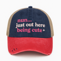 Nun…just out here being cute…