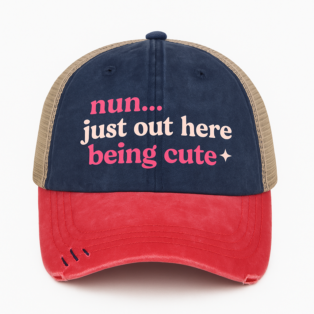 Nun…just out here being cute…